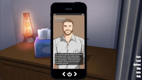 Coming Out On Top's Brofinder App Profile View